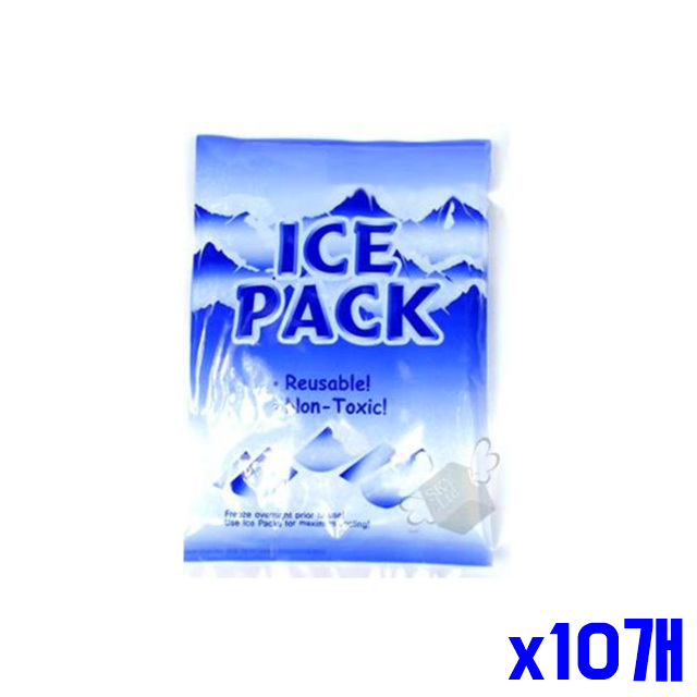 리유저블 아이스팩 냉온팩 대 x10개 보냉용품 캠핑