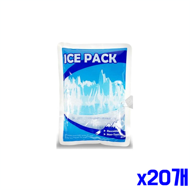 보냉 보온용 아이스팩 소 x20개 보냉용품 주방용품