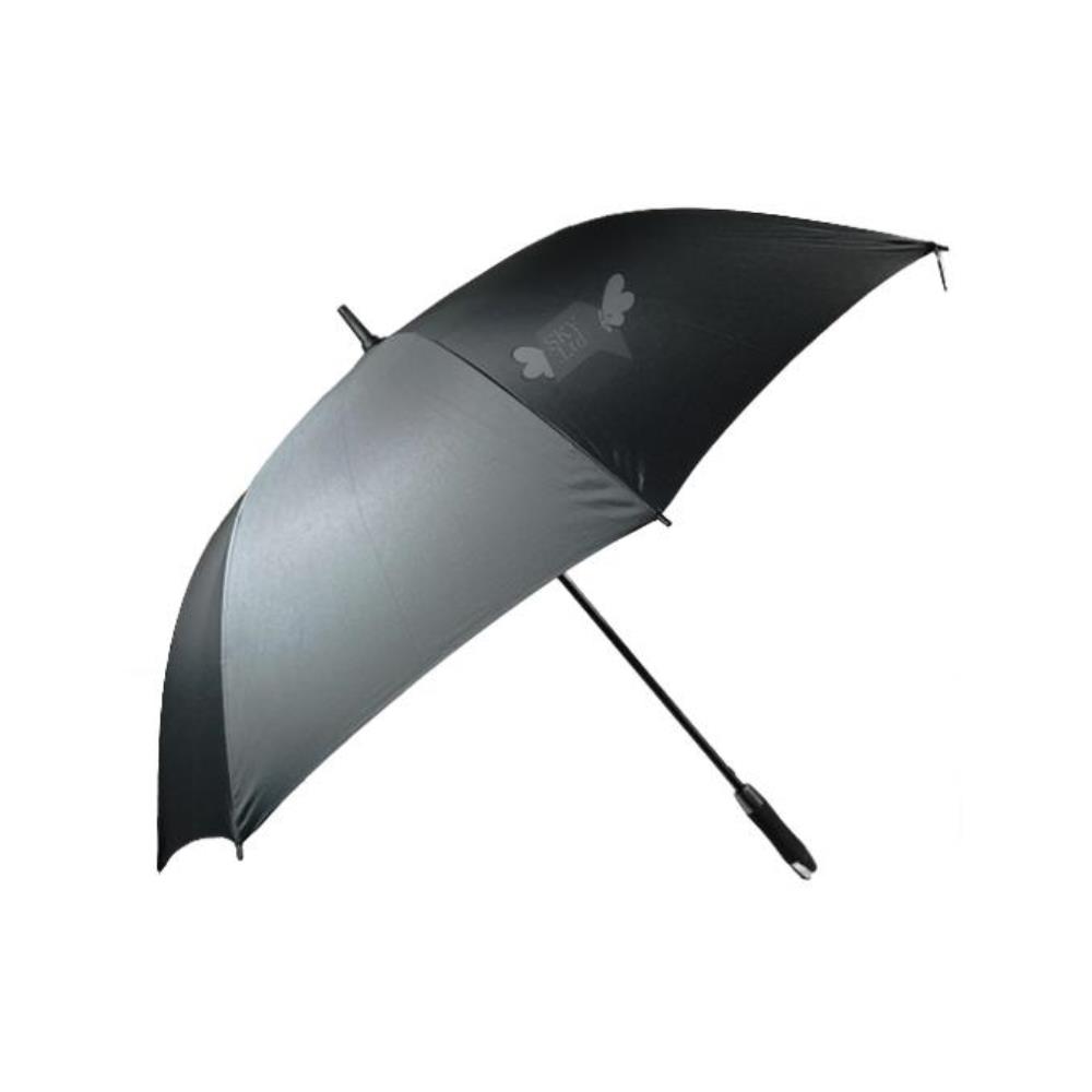 튼튼한 블랙 장우산 75x14cm 답례품 긴우산 패션우산